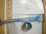 Epoxy fitting after failure