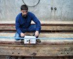 Lab testing of elongation under load