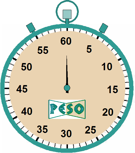 graphic representation of a stop watch